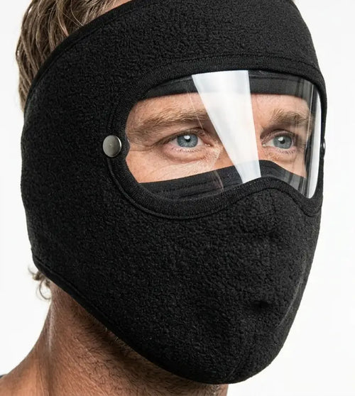 Unisex Face Mask with Detachable Eye Shield (Windproof & Breathable)
