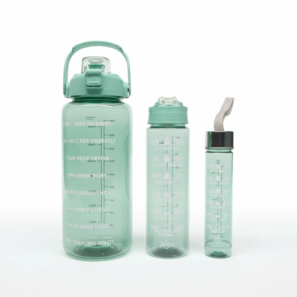 3 in 1 family water bottle